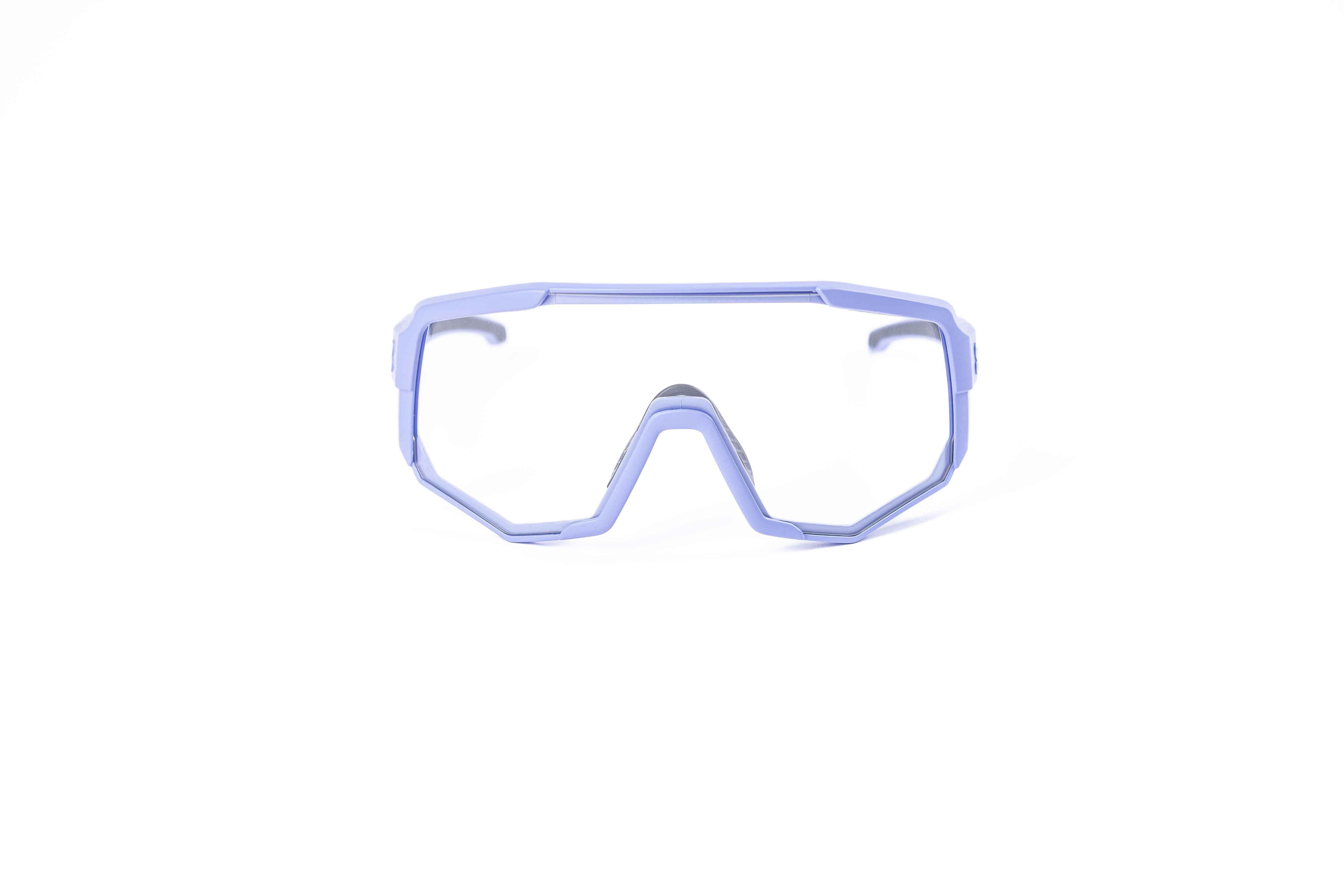 Coast Optics Nita 2 MTB riding glasses in purple frame with interchangeable lens, designed for trail and enduro riders.
